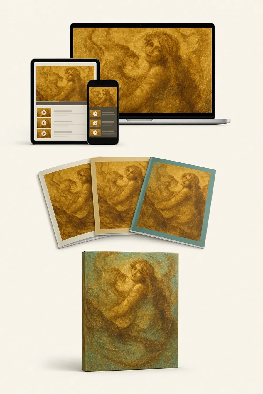 Full course package with all modules, bonuses, and the Touch of Blue Course